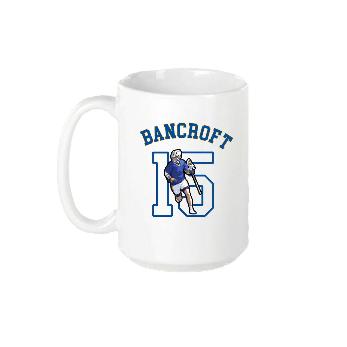 15oz Coffee Mug — Shirsey Arch in White