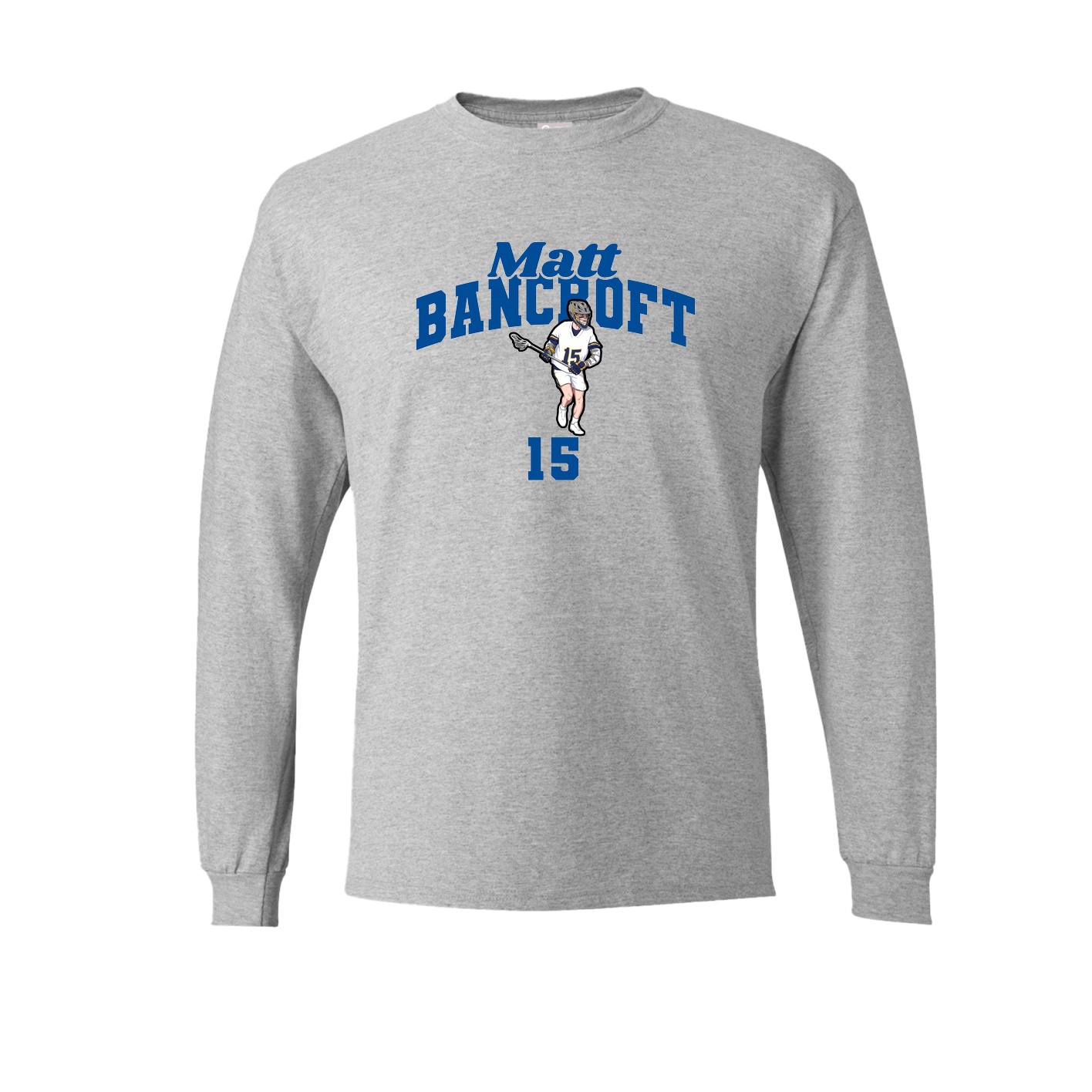 Long Sleeve Tee — Signature Arch in Grey