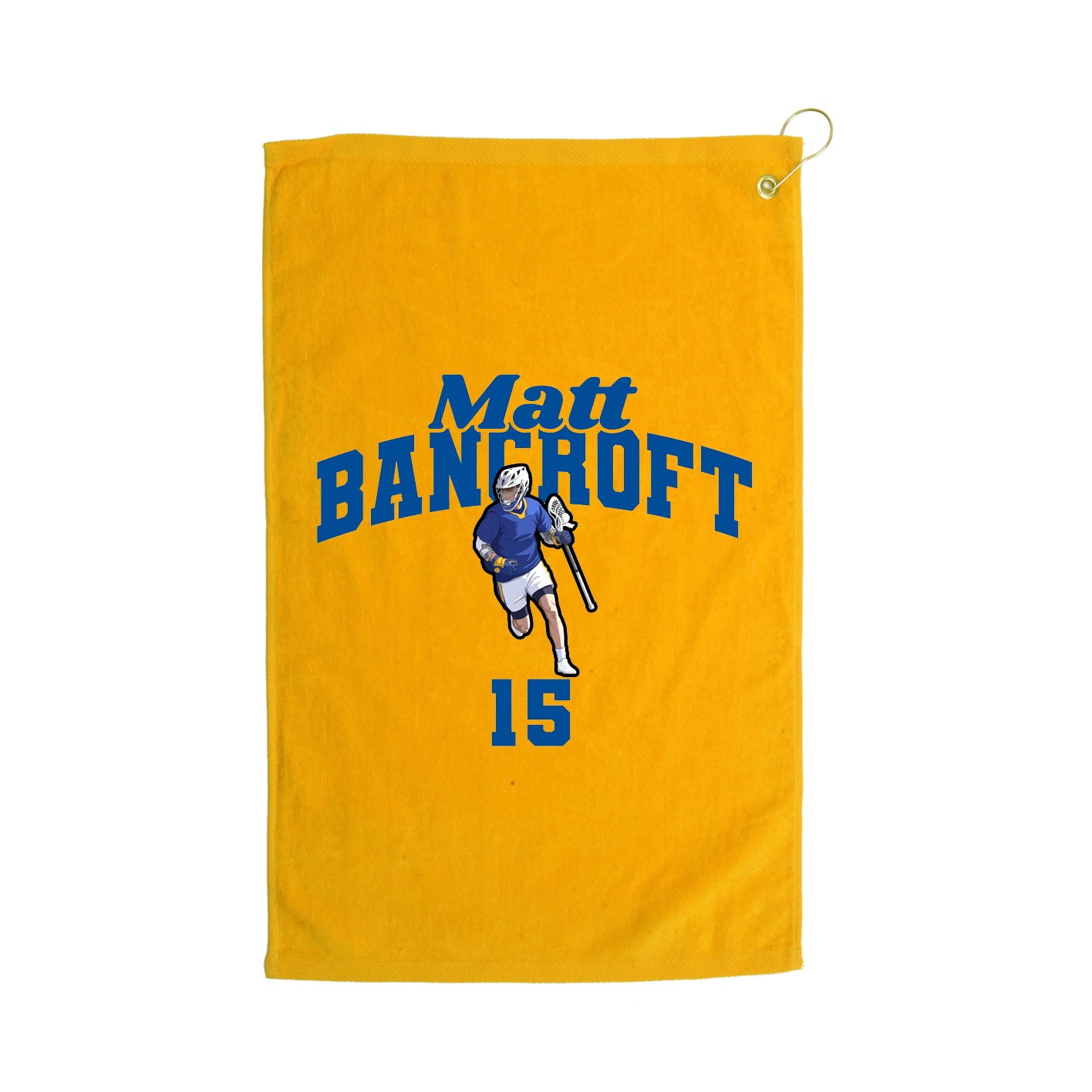 Golf Towel — Signature Arch in Gold