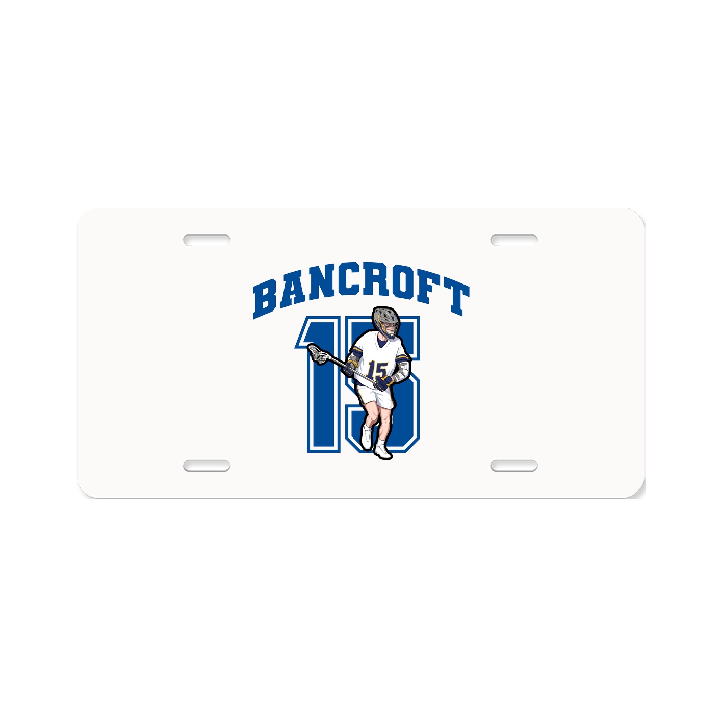 License Plate — Number in Classic