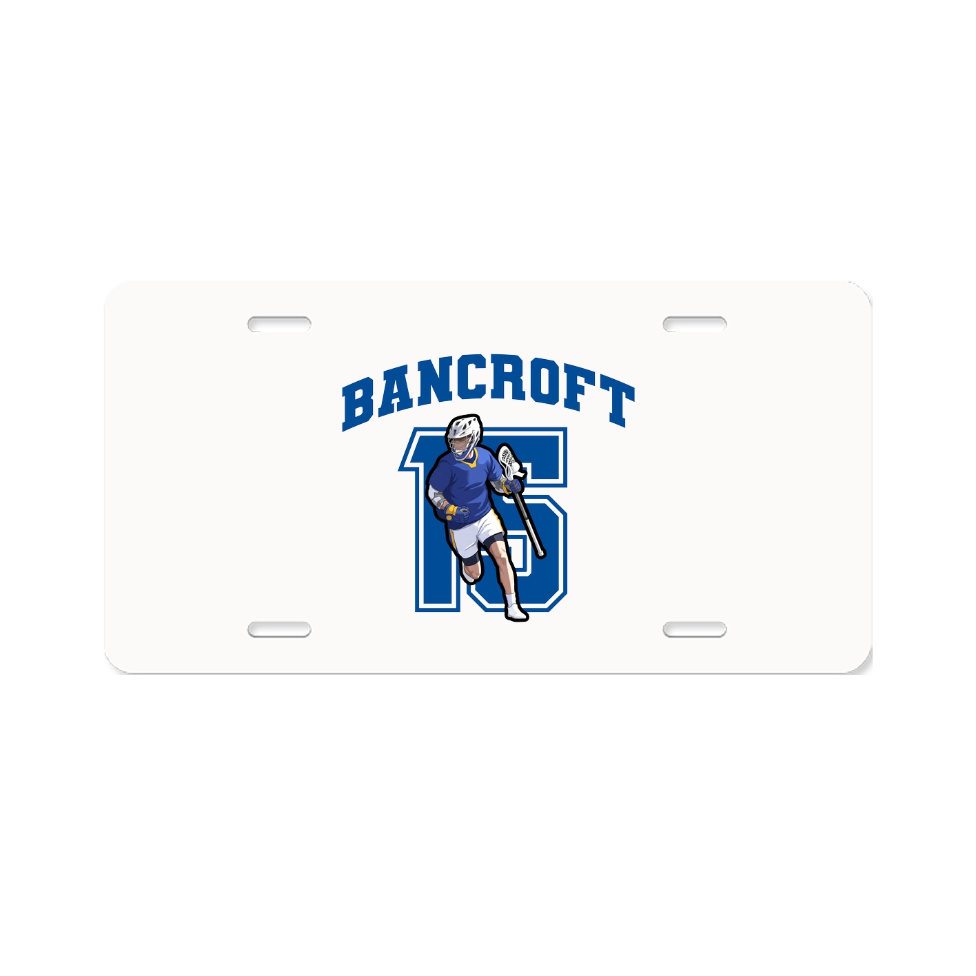 License Plate — Number in Classic
