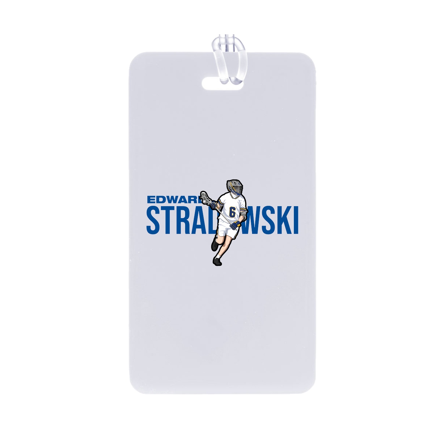 Bag Tag — Player Name in Classic