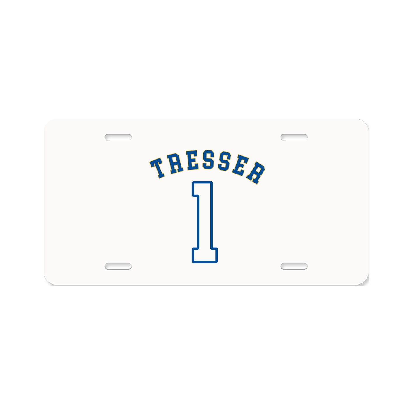 License Plate — Shirsey Arch in Classic