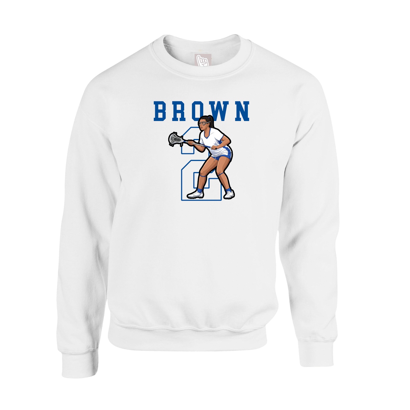 Fleece Crew — Shirsey in White