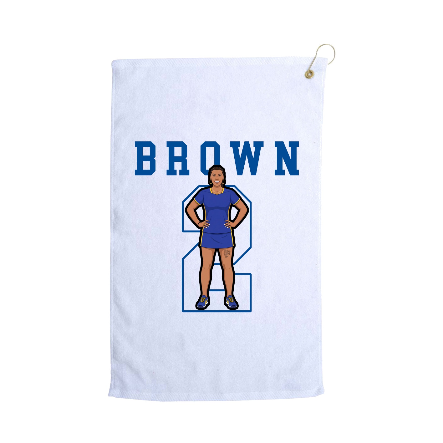 Golf Towel — Shirsey in White