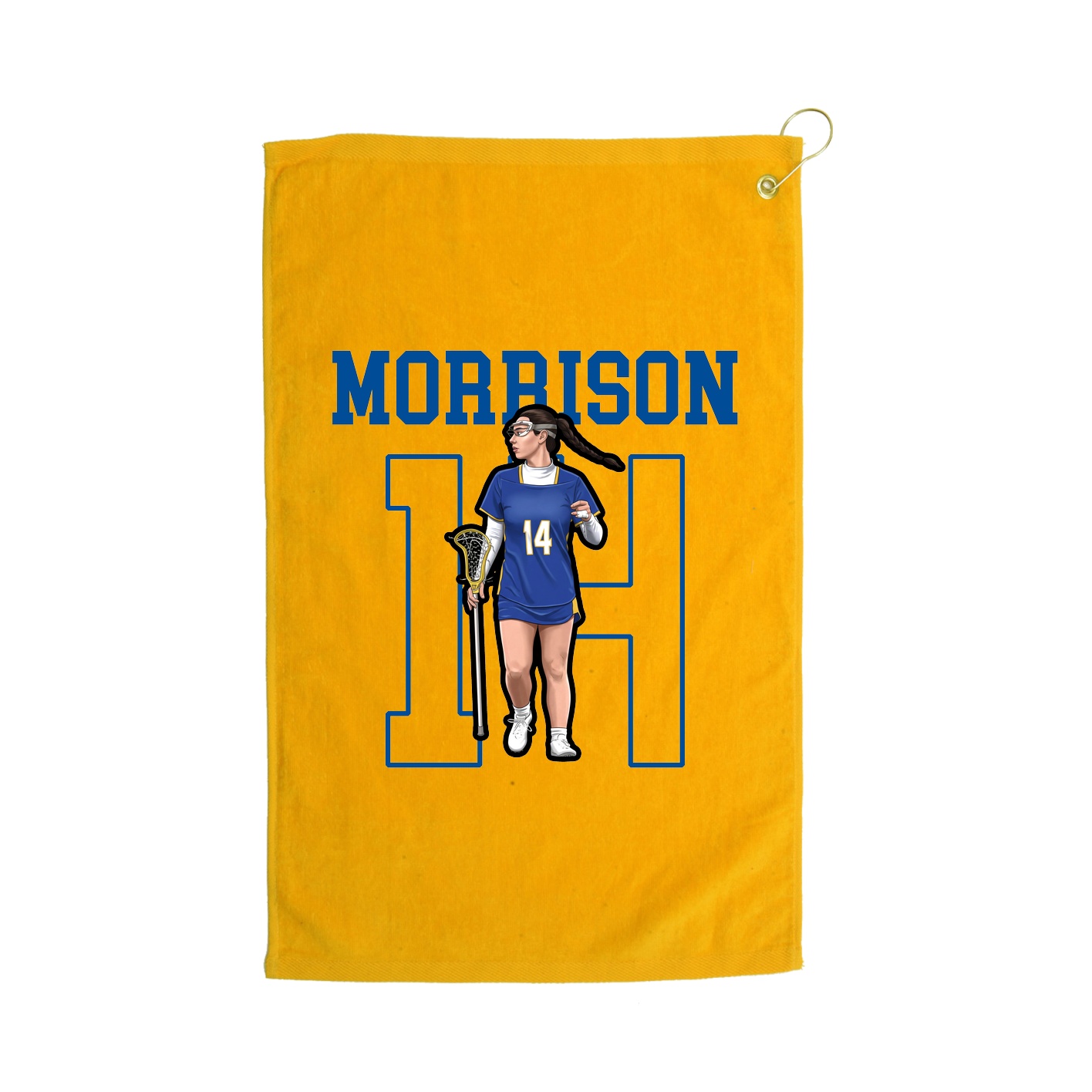 Golf Towel — Shirsey in Gold