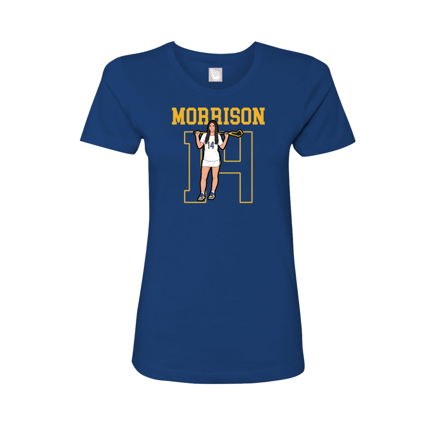 Fitted Women's Tee — Shirsey in Royal