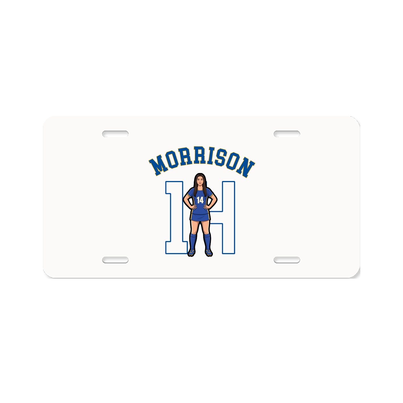 License Plate — Shirsey Arch in Classic