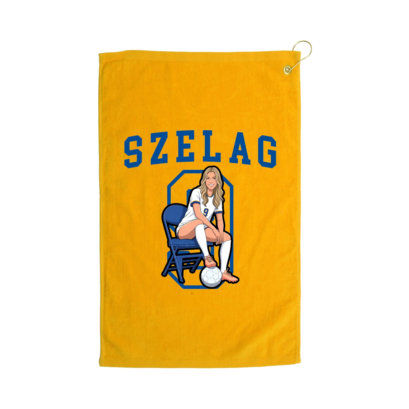 Golf Towel — Shirsey in Gold