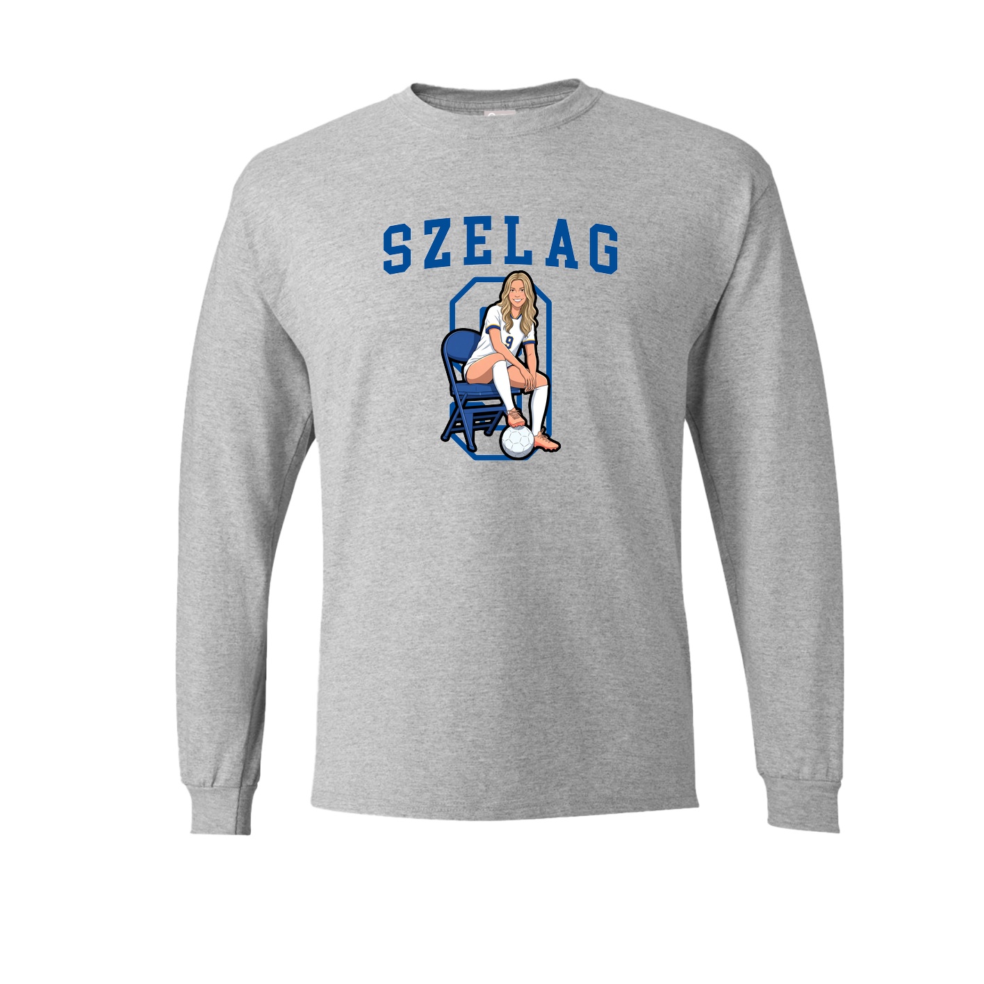 Long Sleeve Tee — Shirsey in Grey