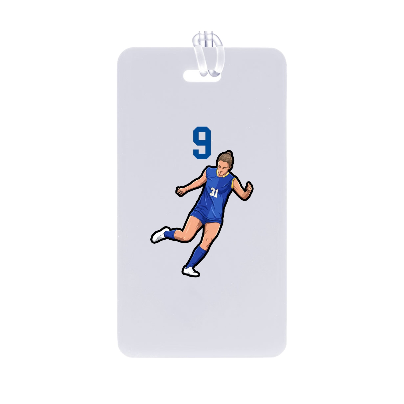 Bag Tag — Number Top in Classic