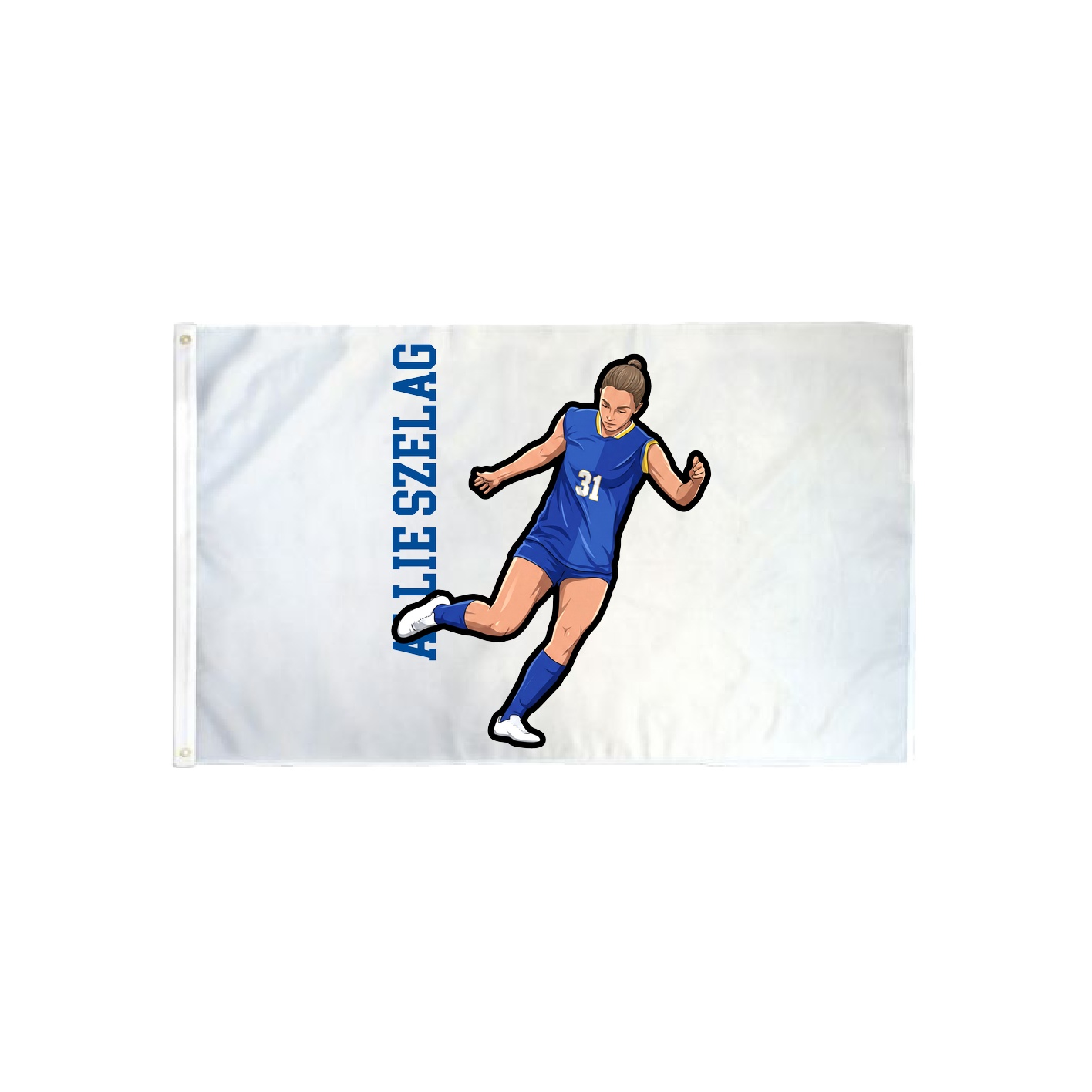 3x5 Flag — Name Vertical in Classic