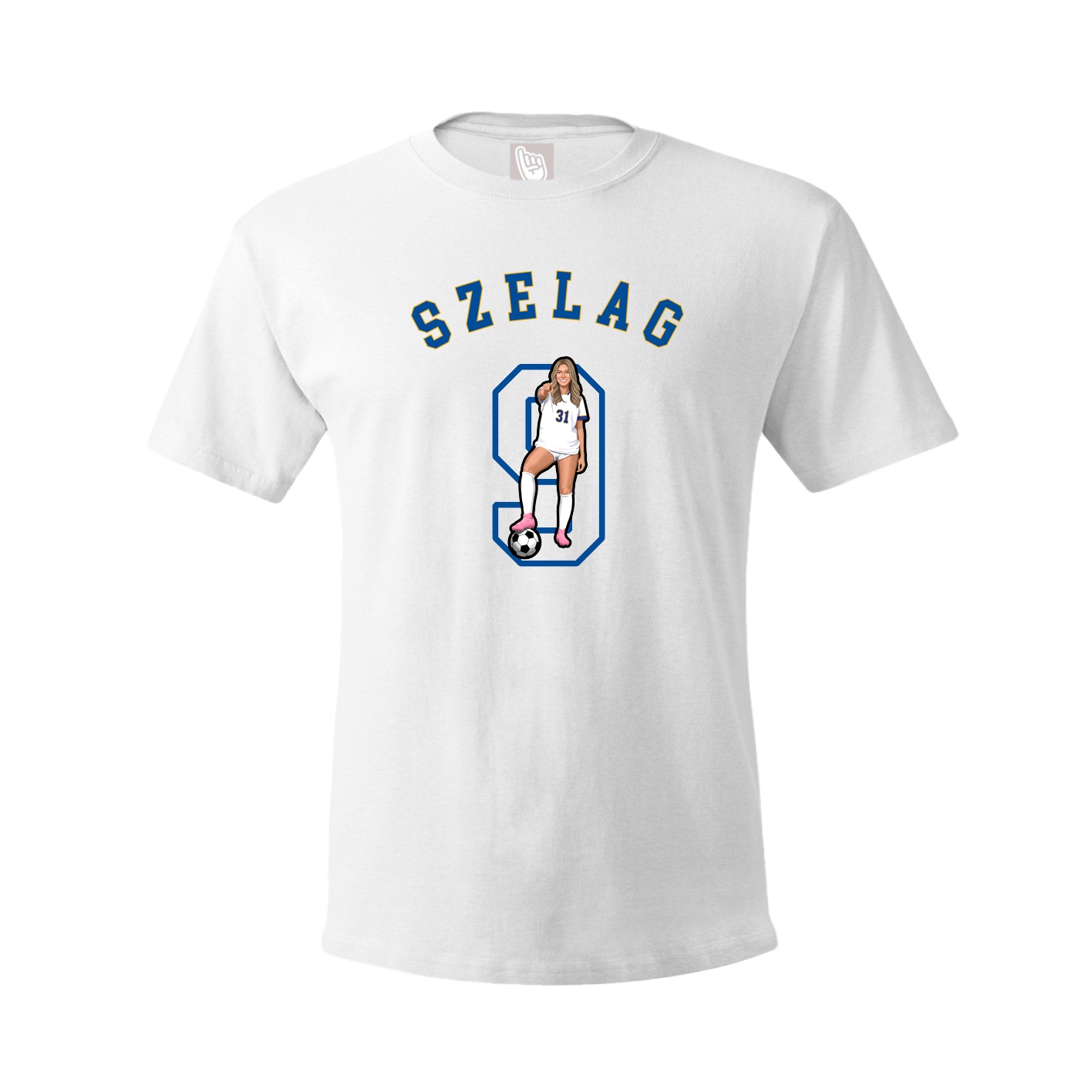 Youth Tee — Shirsey Arch in White