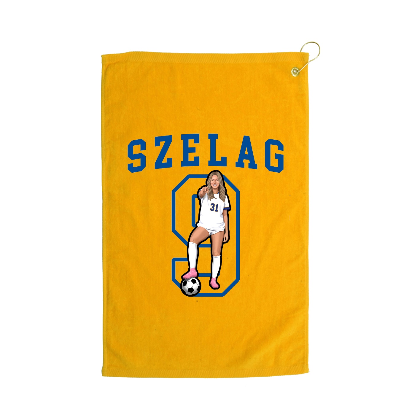 Golf Towel — Shirsey in Gold