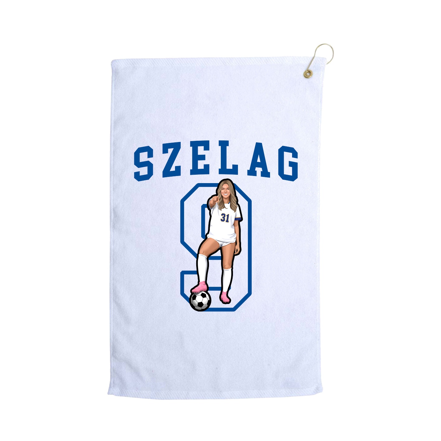 Terry Velour Golf Towel