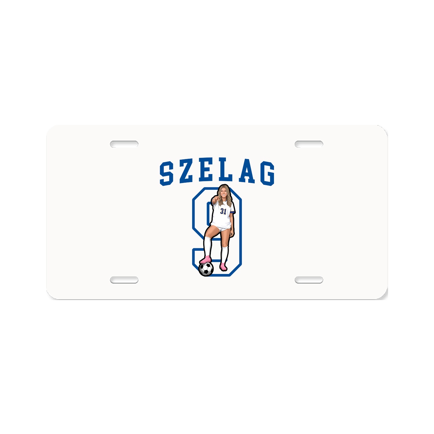 License Plate — Shirsey in Classic