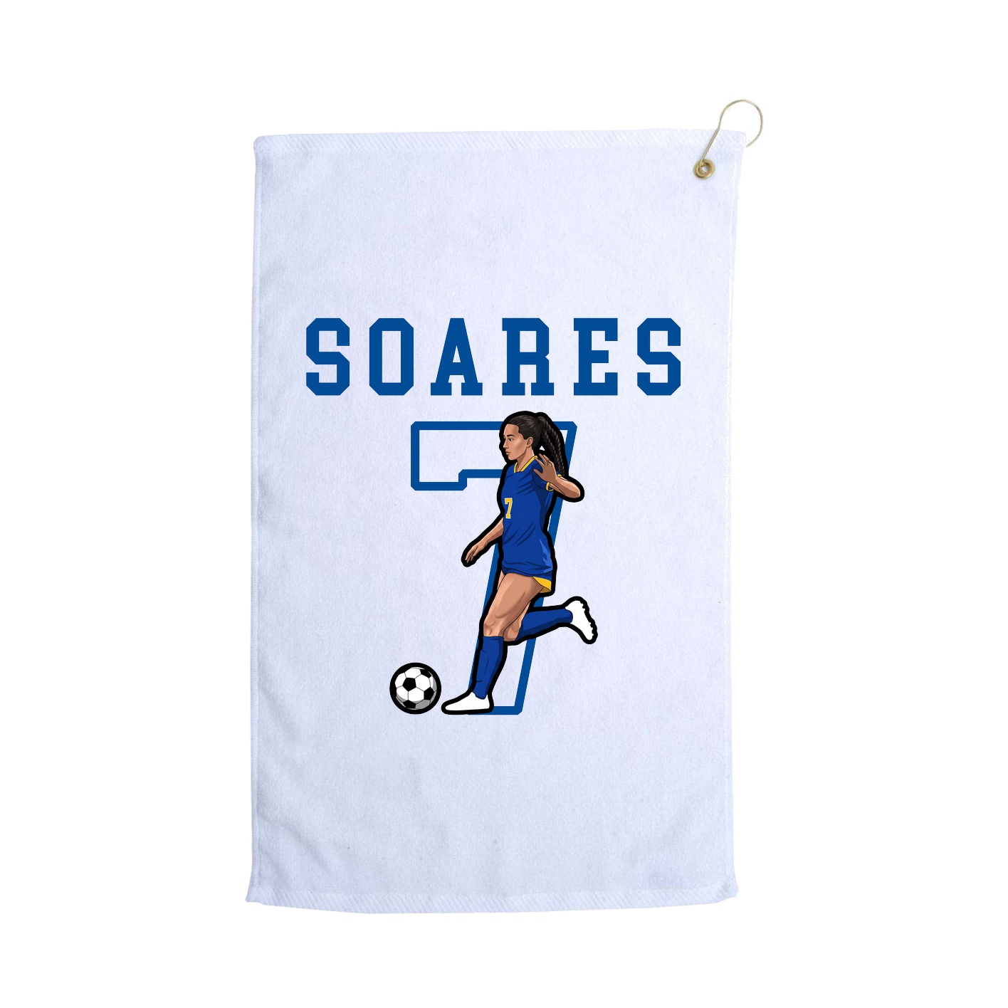 Golf Towel — Shirsey in White