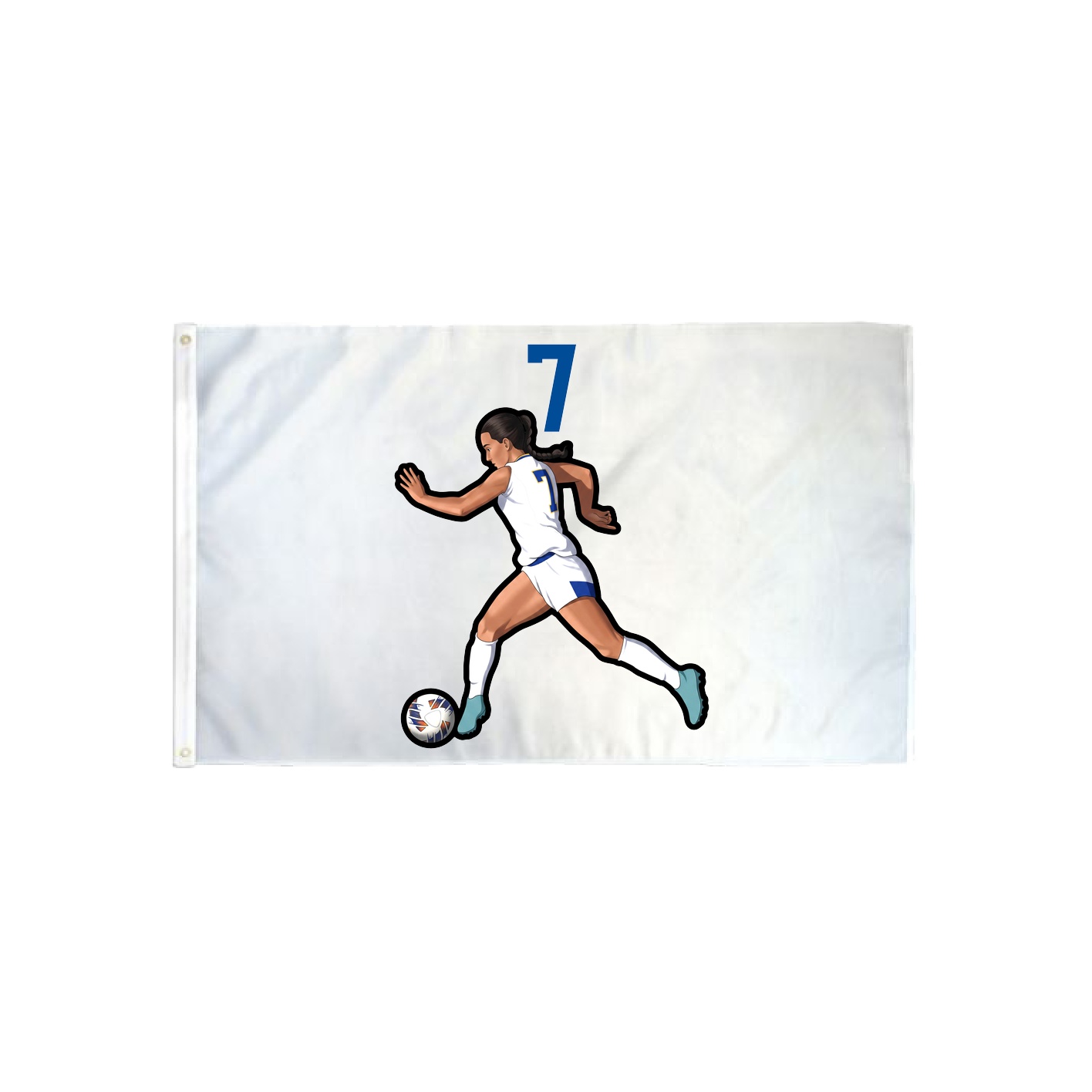 3x5 Flag — Number Top in Classic
