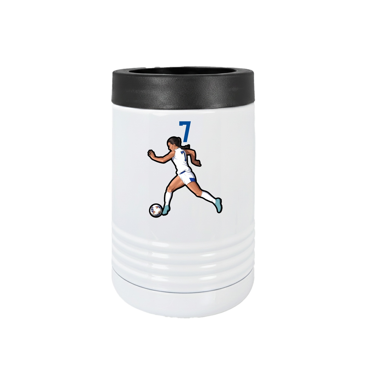 Beverage Holder — Number Top in White