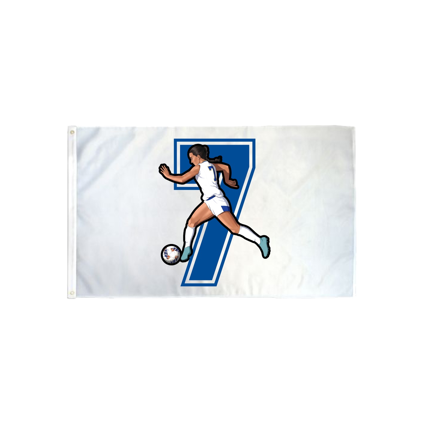 3x5 Flag — Number in Classic