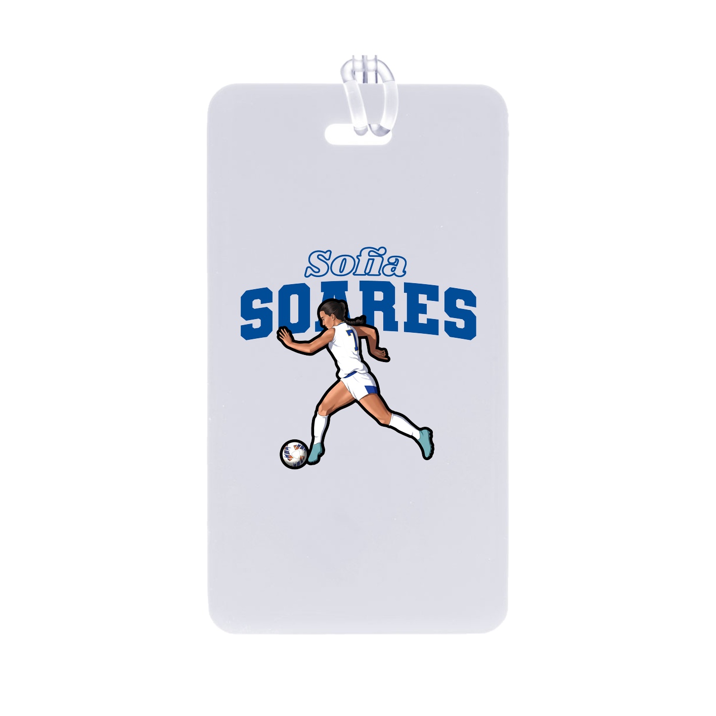 Bag Tag — Name Arch in Classic