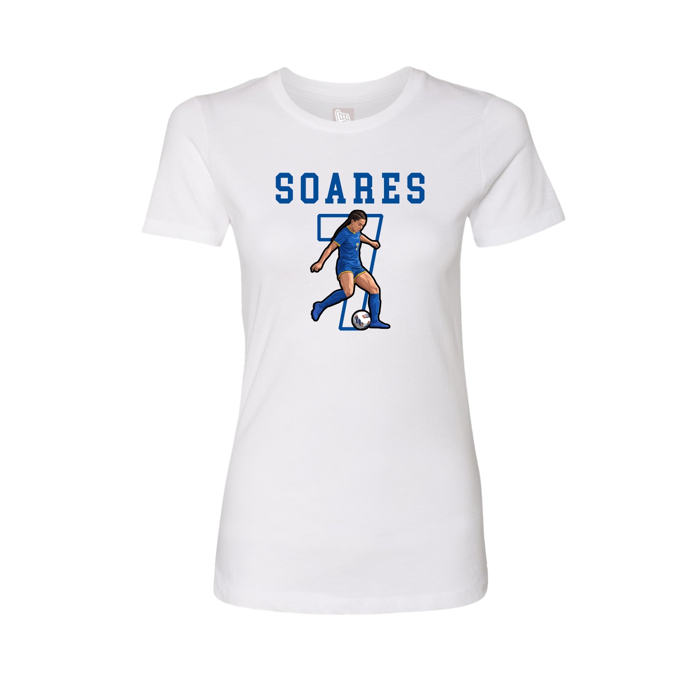 Fitted Women's Tee — Shirsey in White
