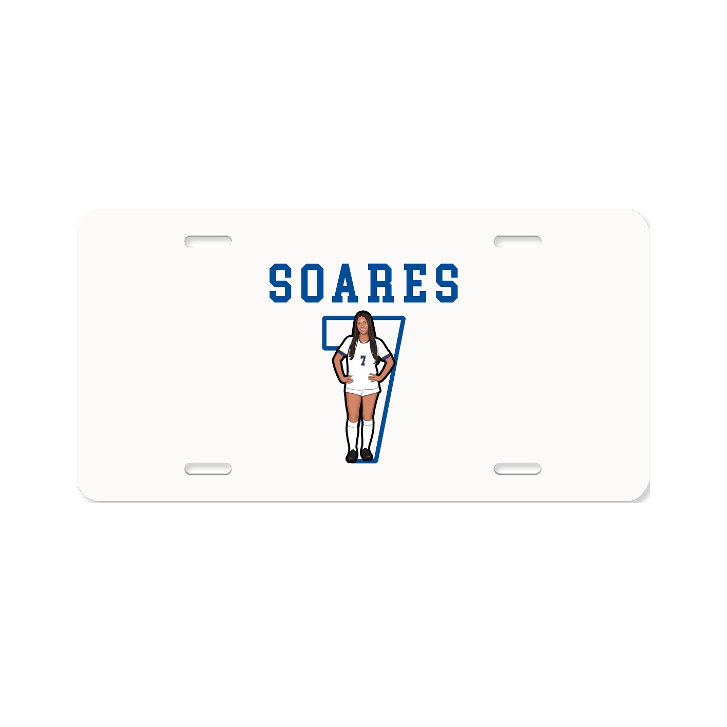 License Plate — Shirsey in Classic