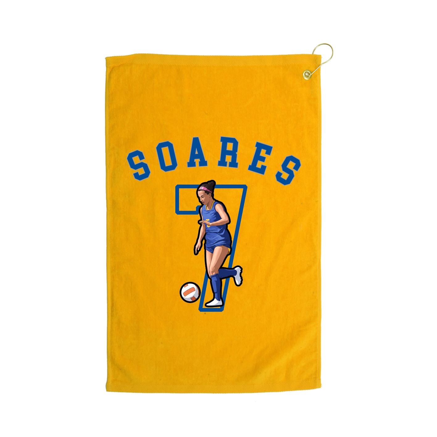 Golf Towel — Shirsey Arch in Gold