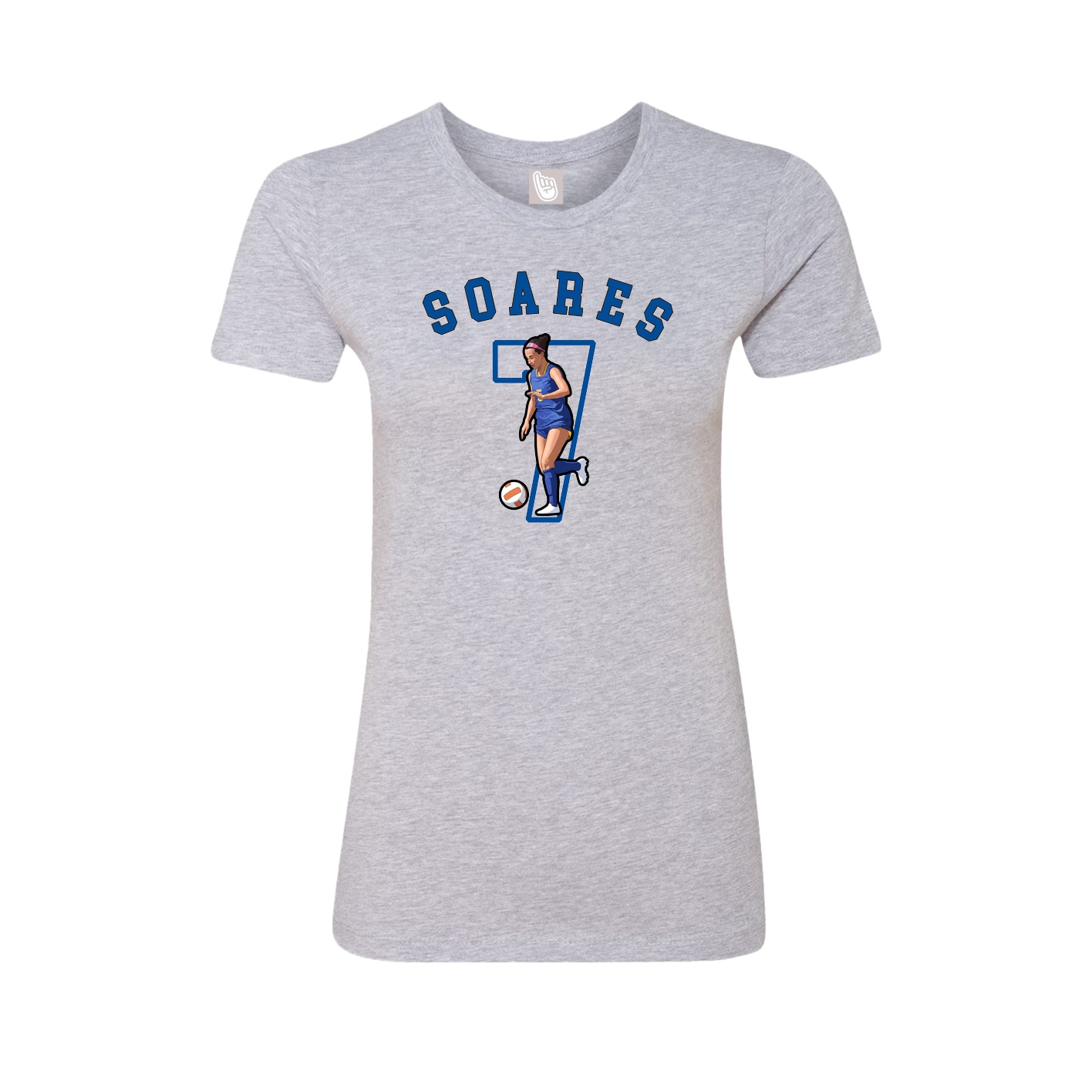Womens Tee — Shirsey Arch in Grey