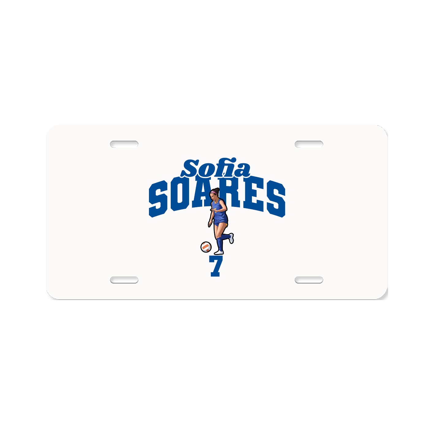 License Plate — Signature Arch in Classic