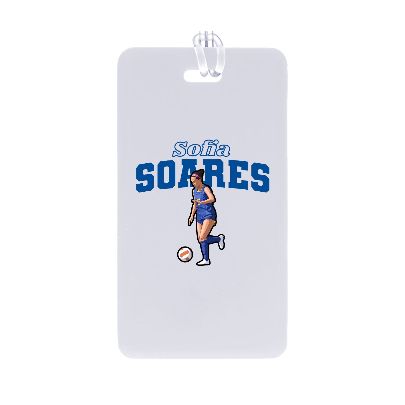 Bag Tag — Name Arch in Classic