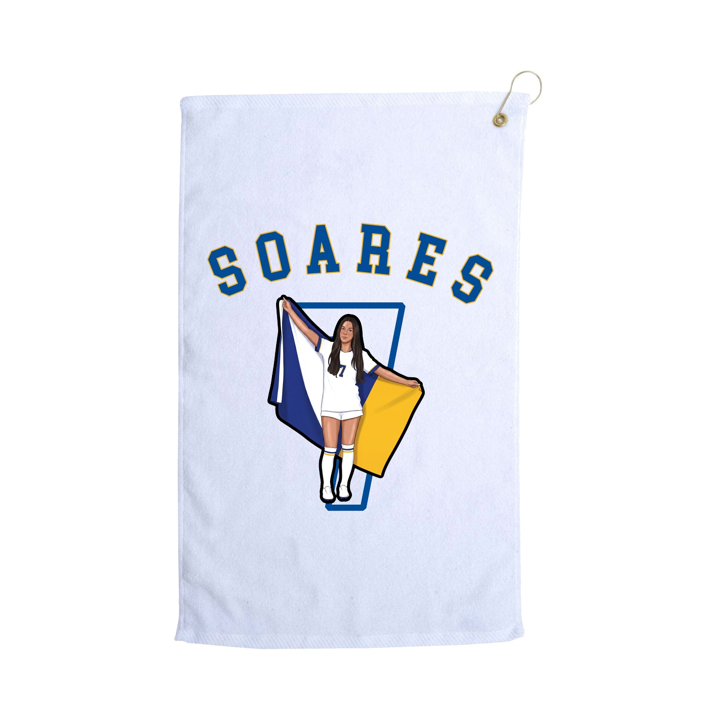 Terry Velour Golf Towel