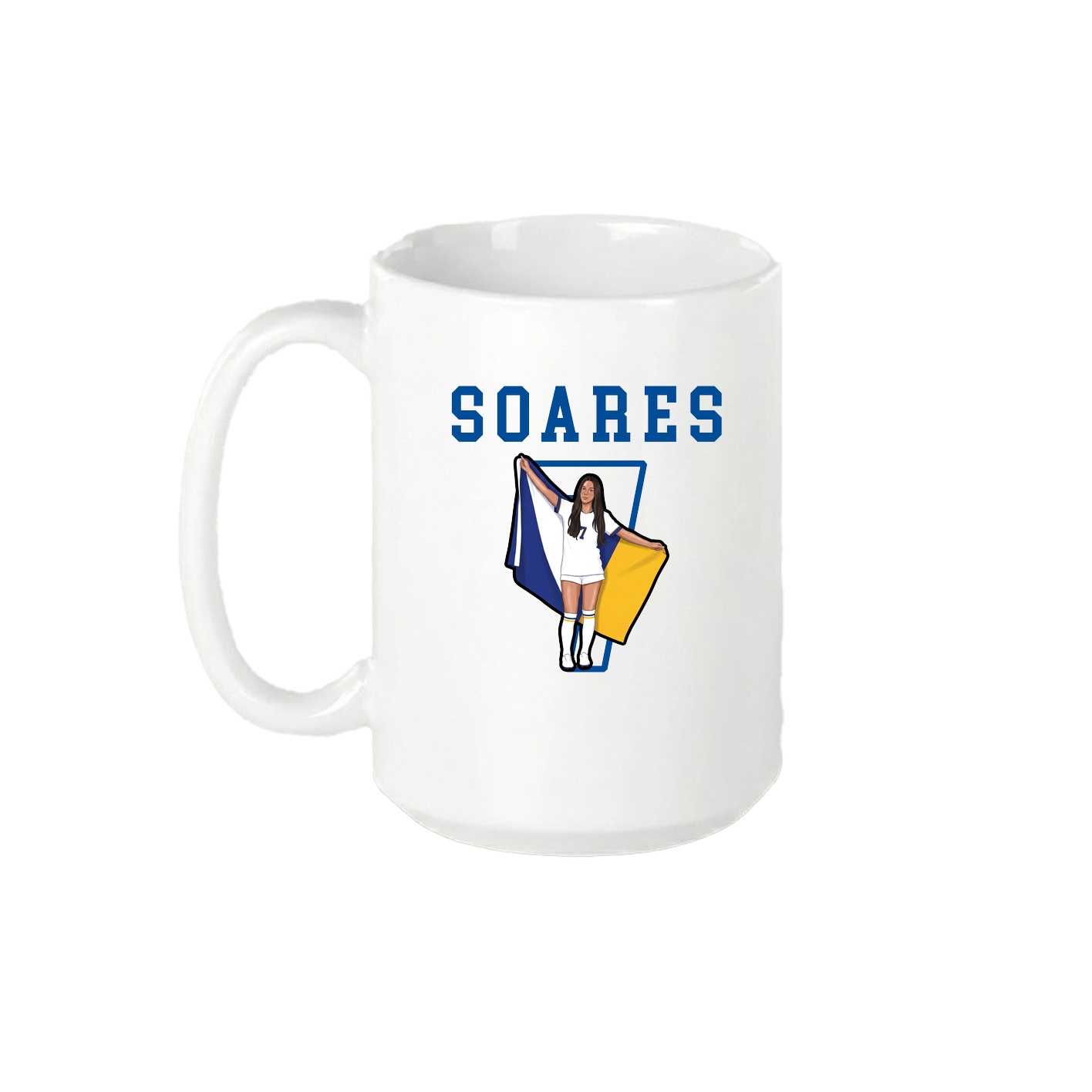15oz Coffee Mug — Shirsey in White