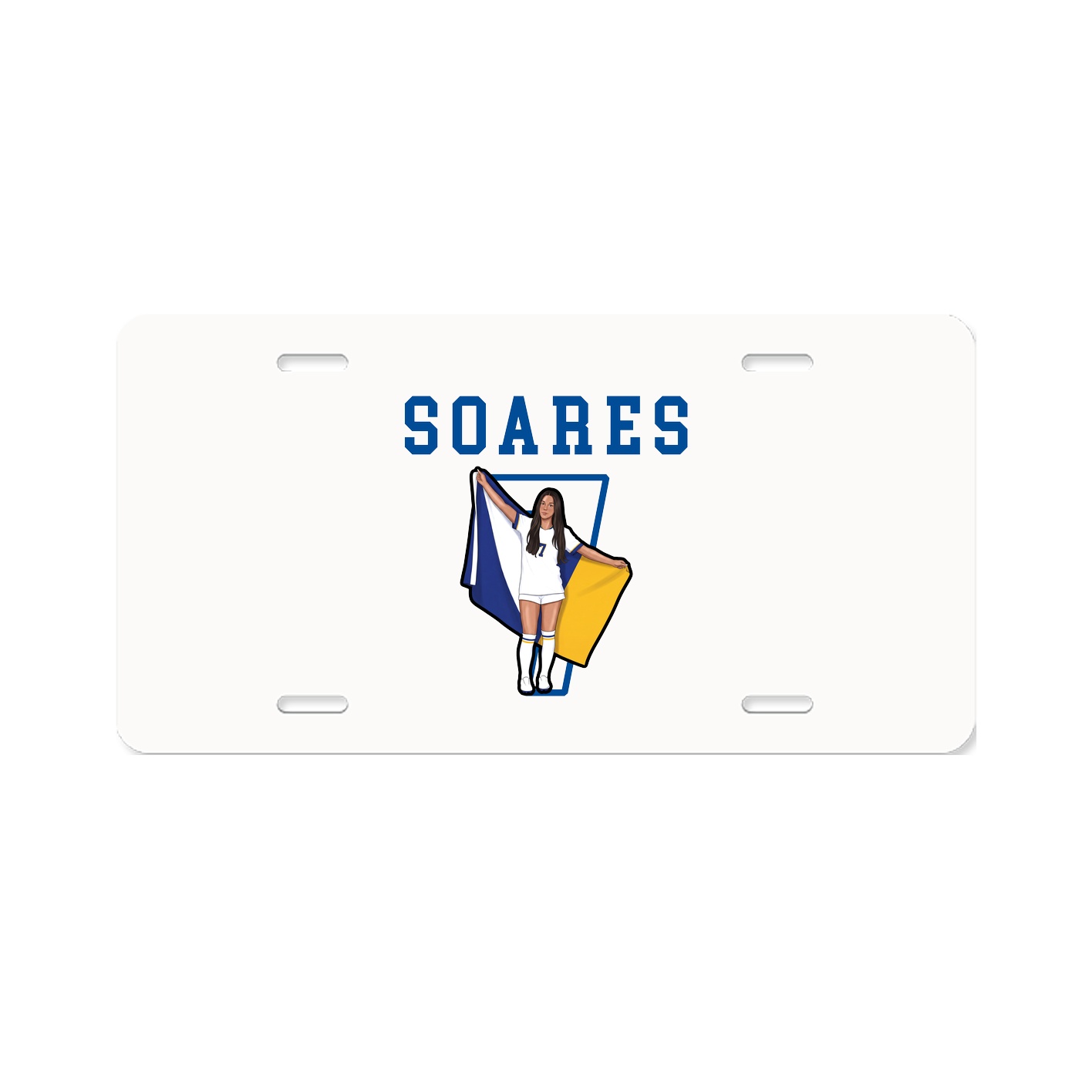 License Plate — Shirsey in Classic