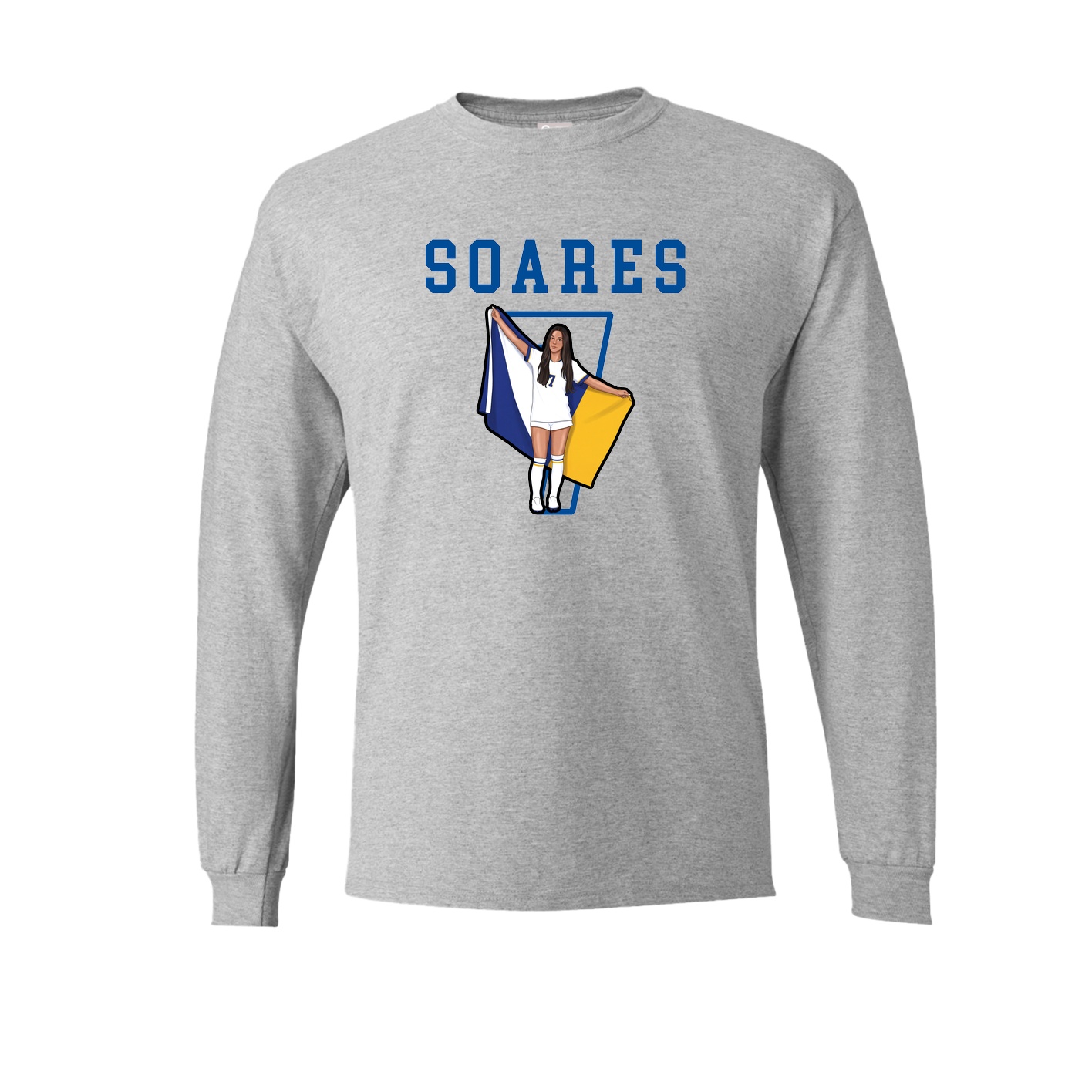 Long Sleeve Tee — Shirsey in Grey