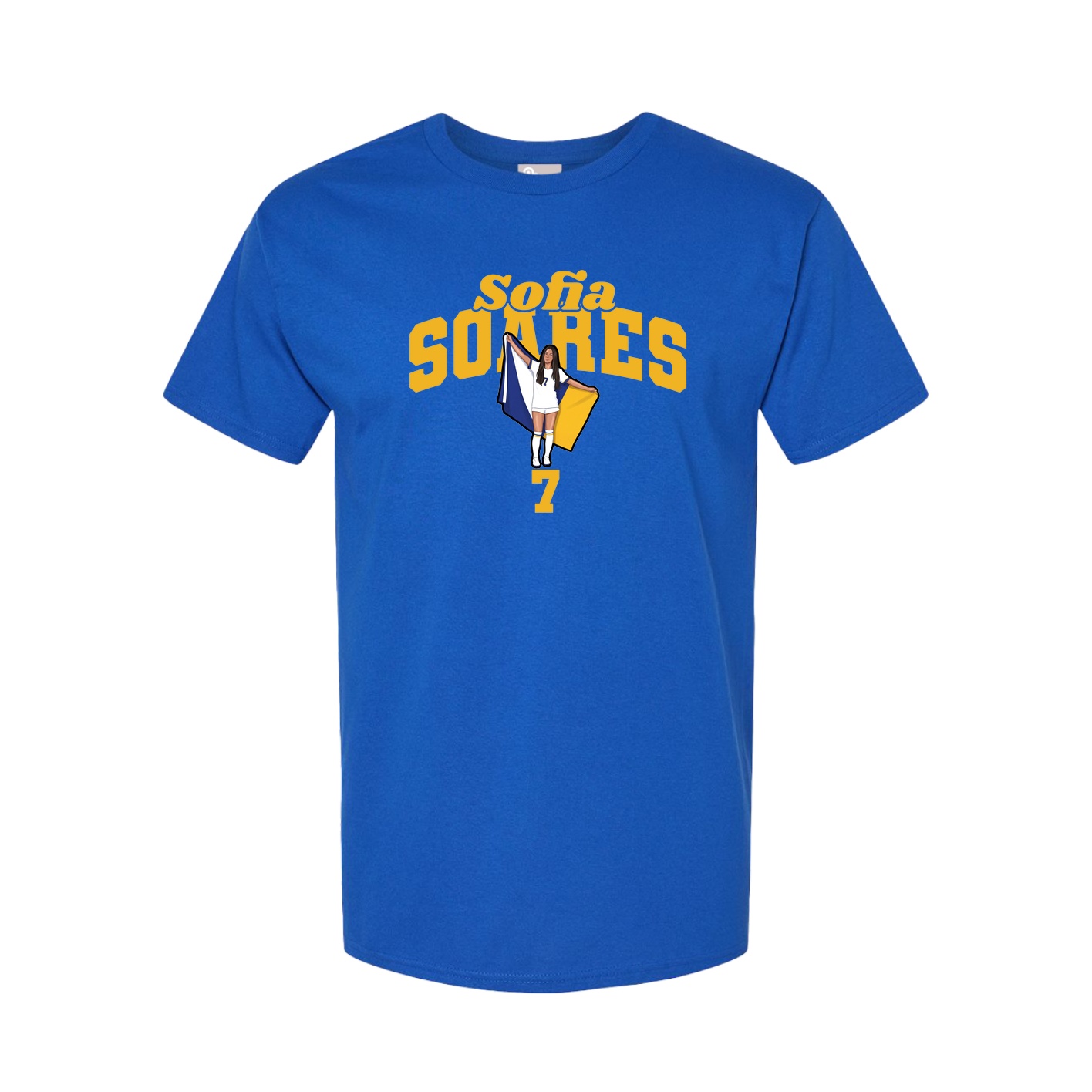 Youth Tee — Signature Arch in Royal