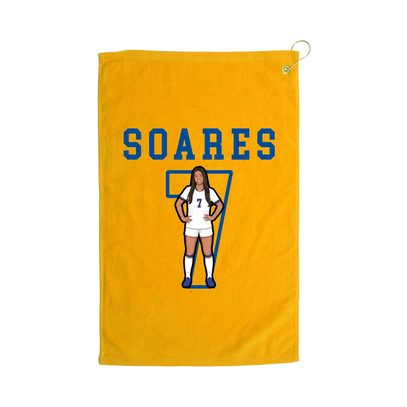 Golf Towel — Shirsey in Gold