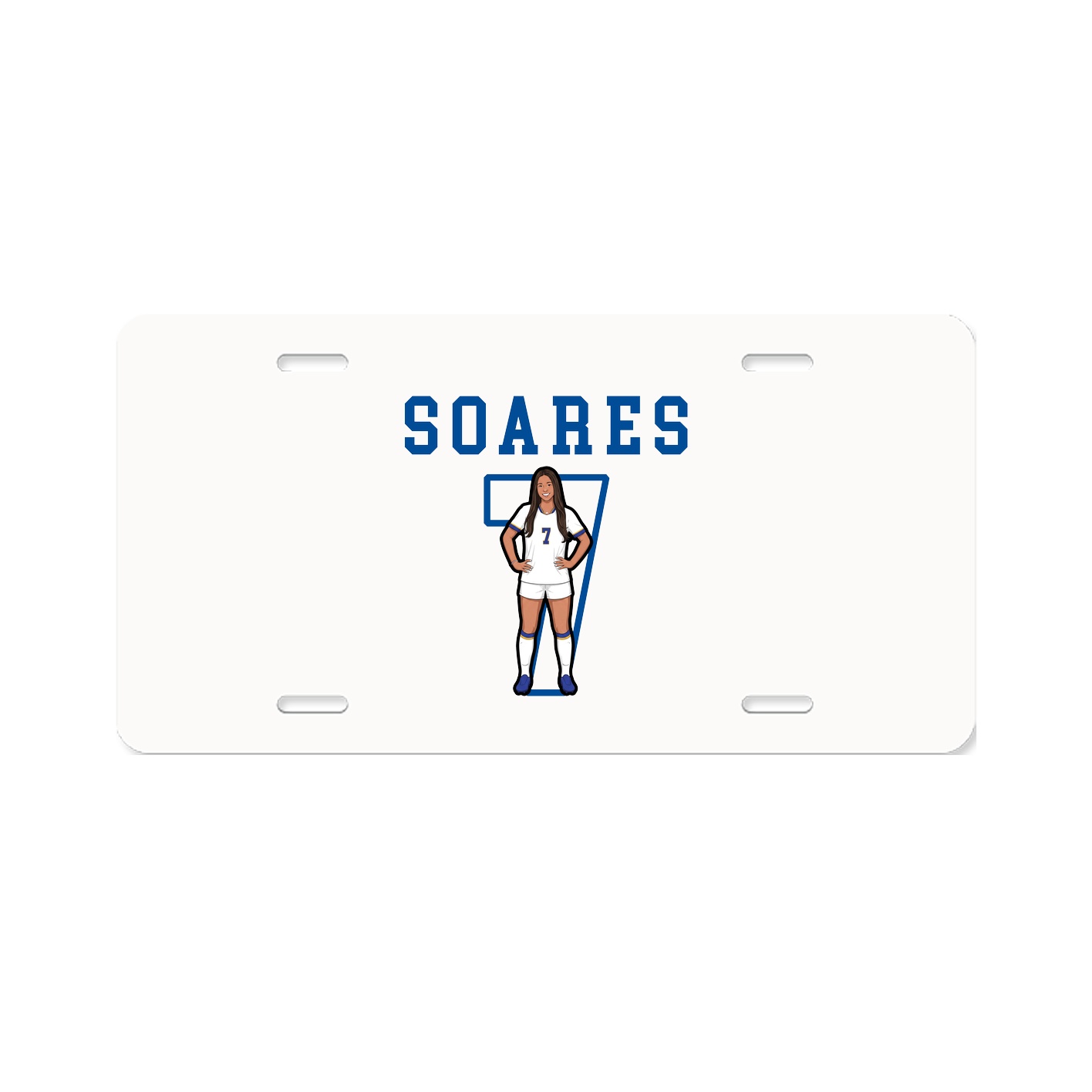 Aluminum License Plate