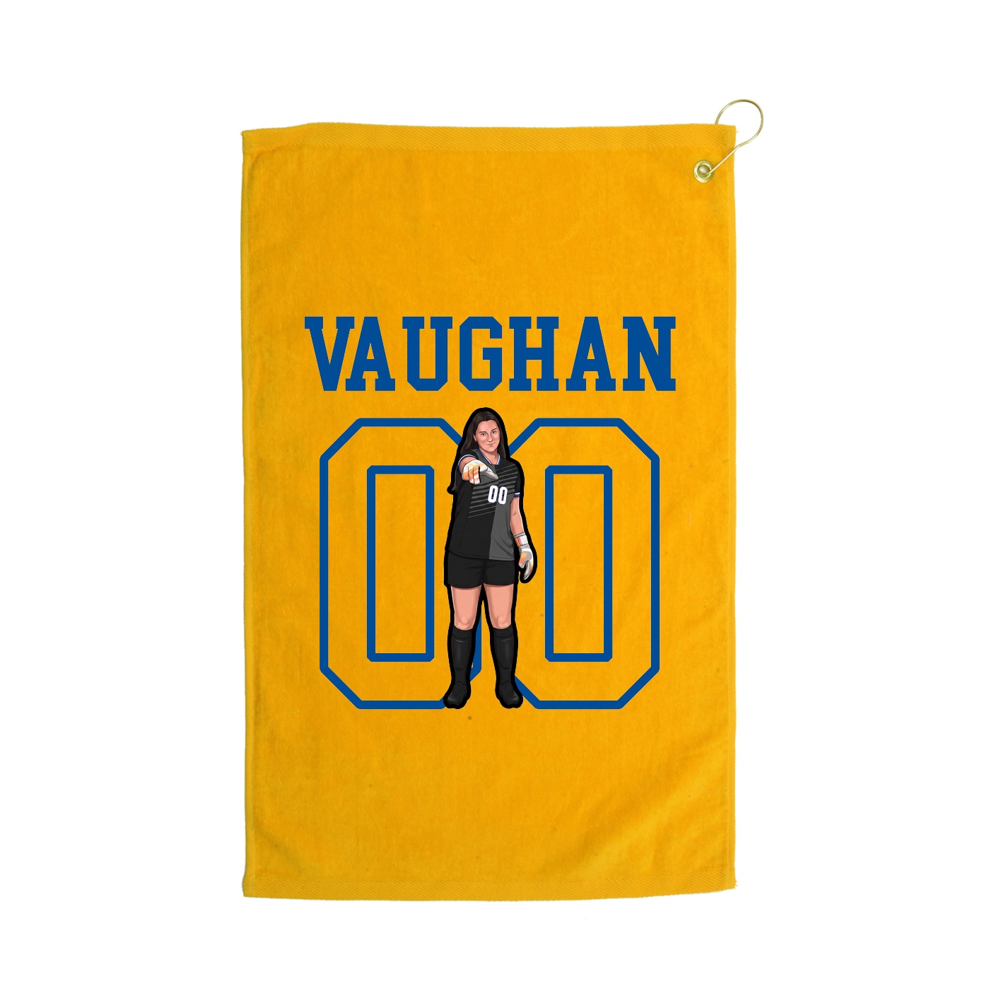 Golf Towel — Shirsey in Gold