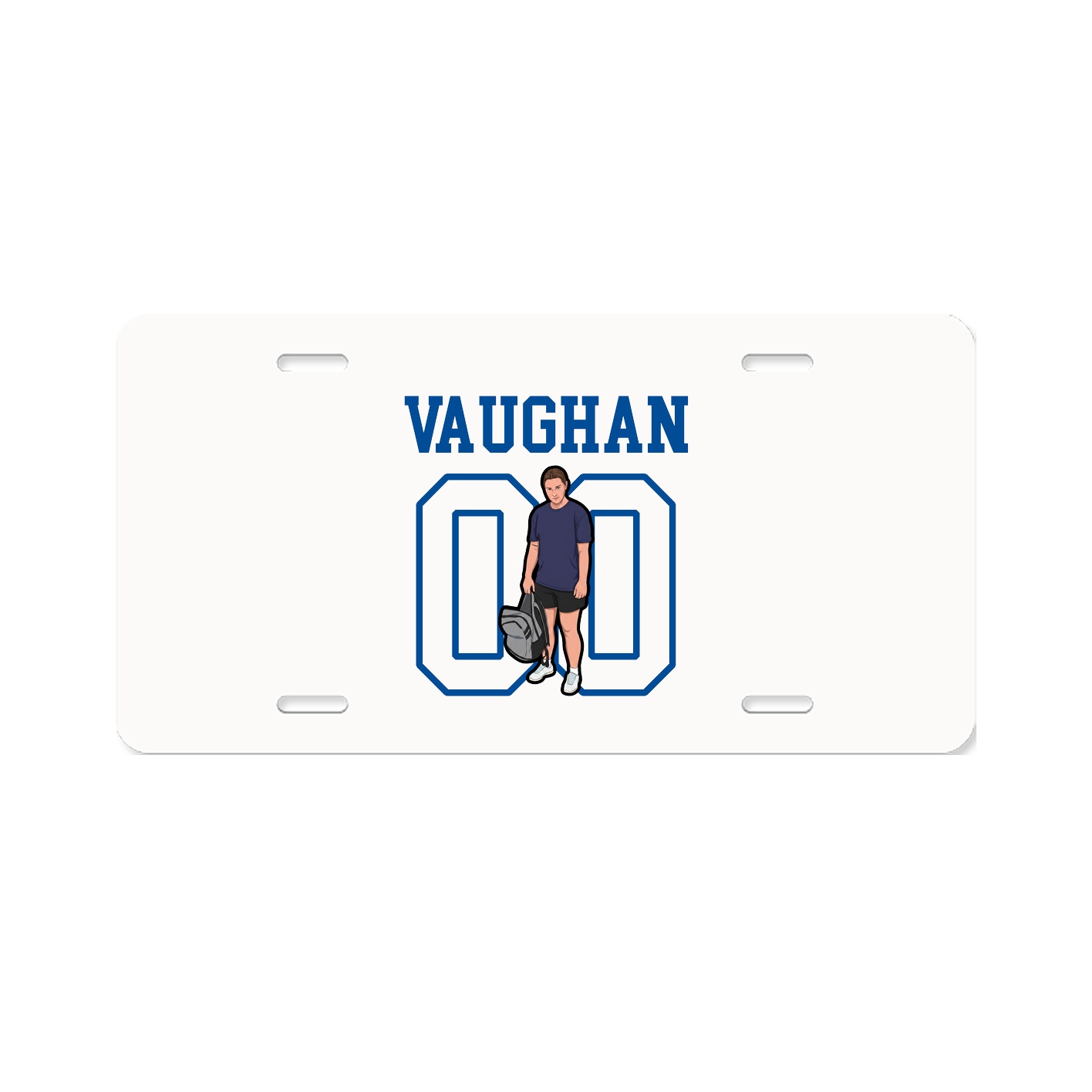 License Plate — Shirsey in Classic