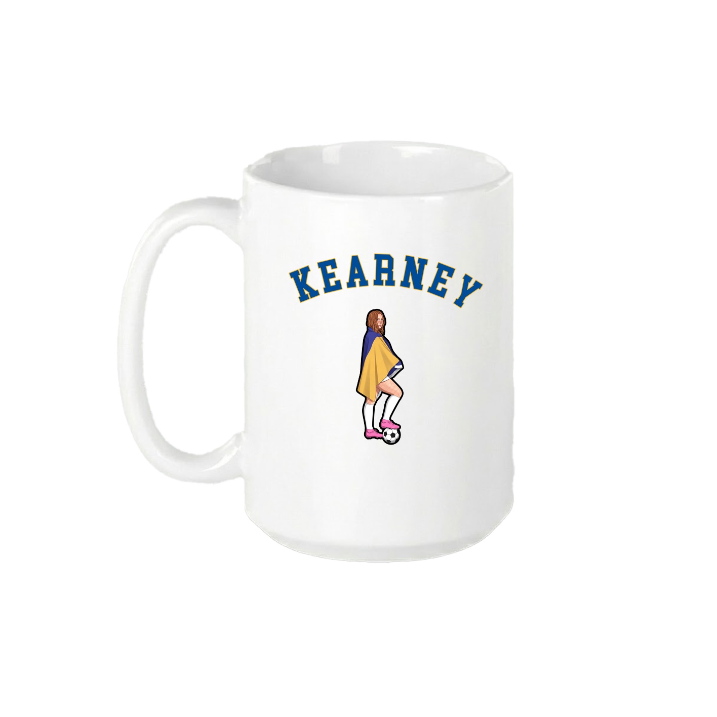 15oz Coffee Mug — Shirsey Arch in White
