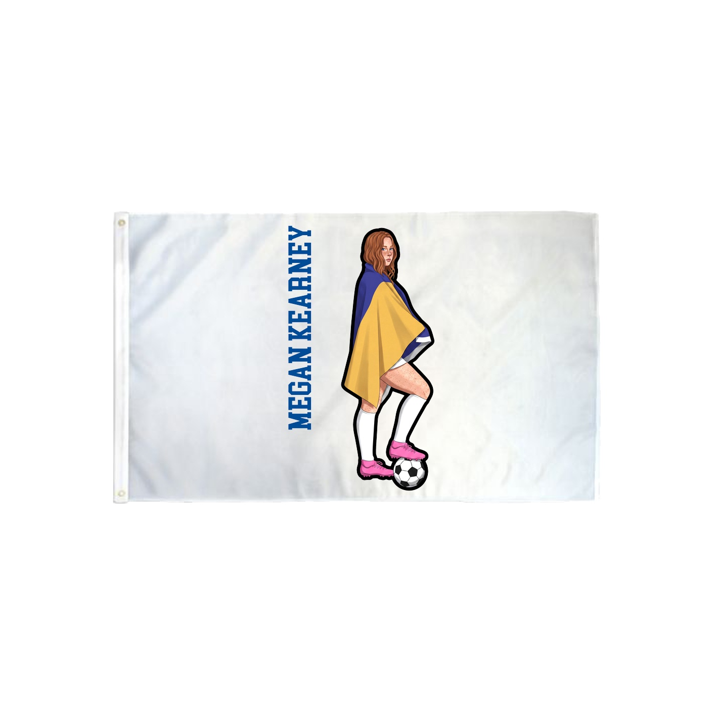 3x5 Flag — Name Vertical in Classic