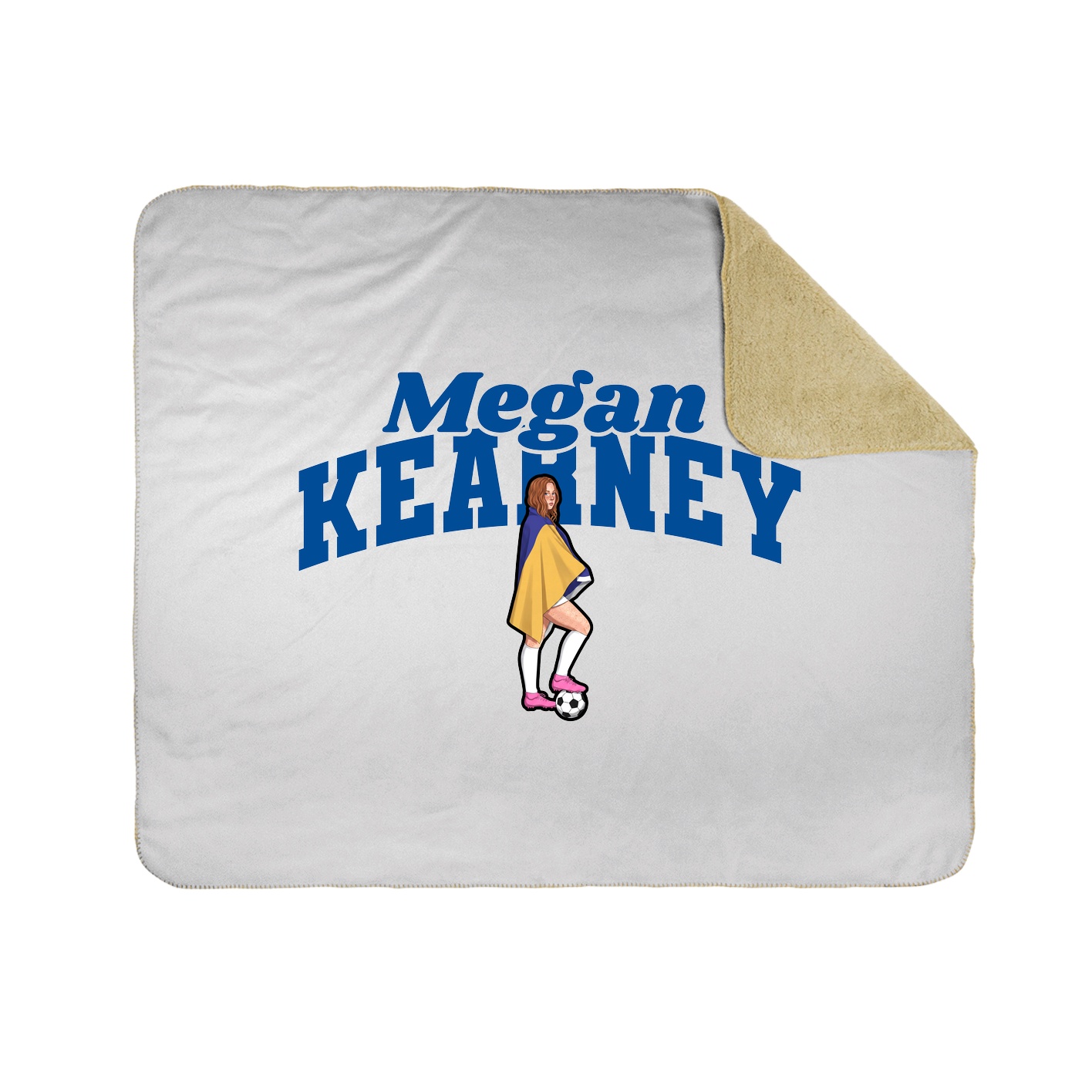 Throw Blanket — Signature Arch in White