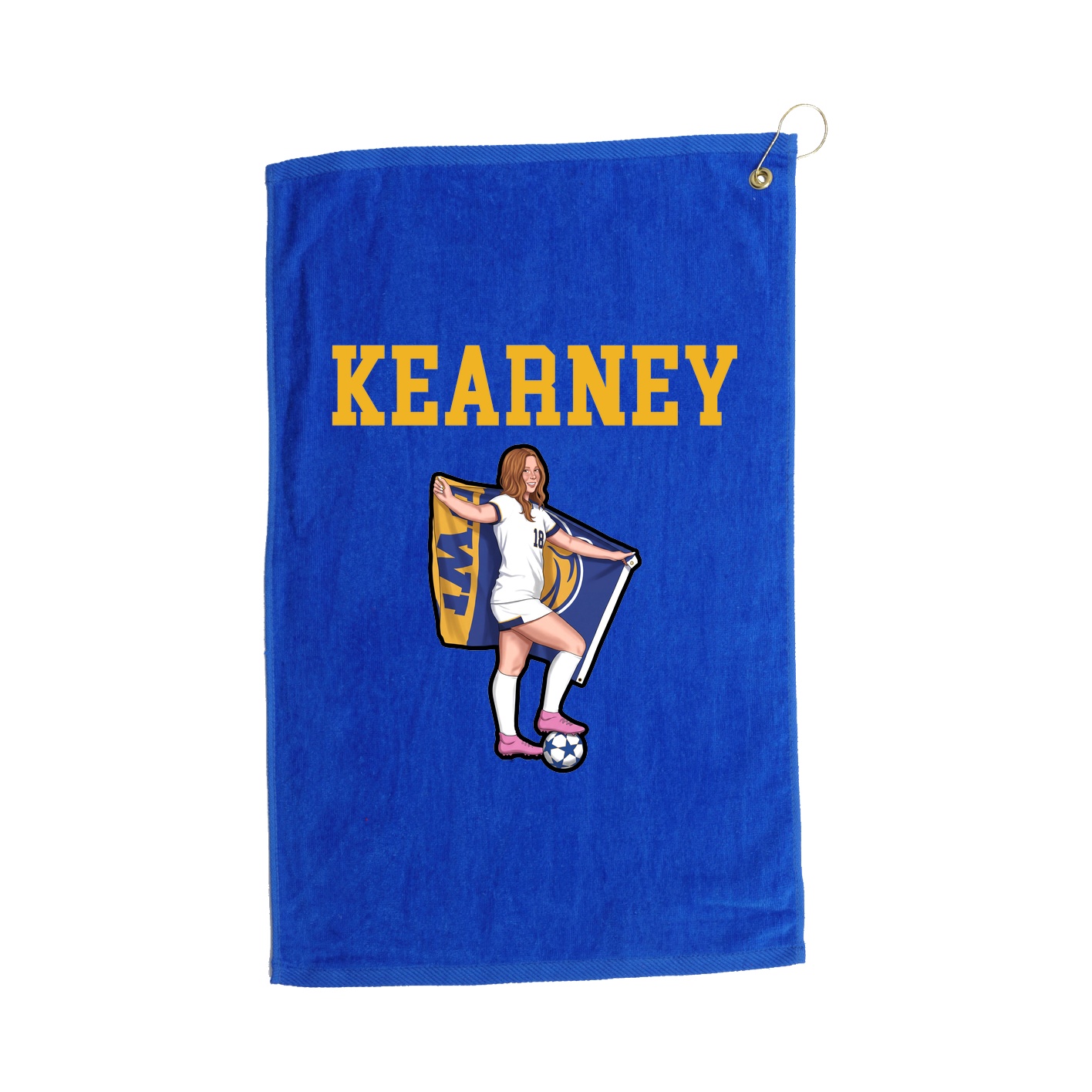 Golf Towel — Shirsey in Royal