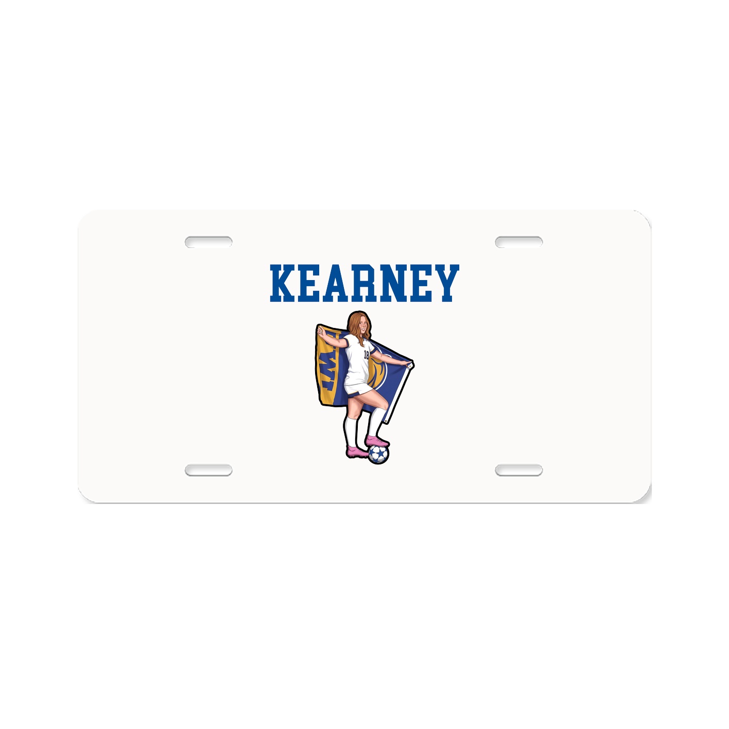 License Plate — Shirsey in Classic