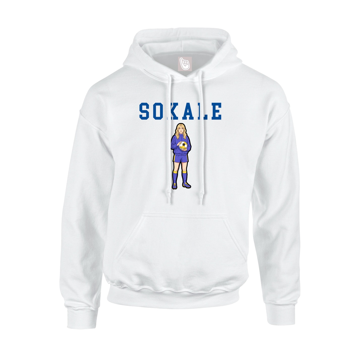 Youth Hoodie — Shirsey in White