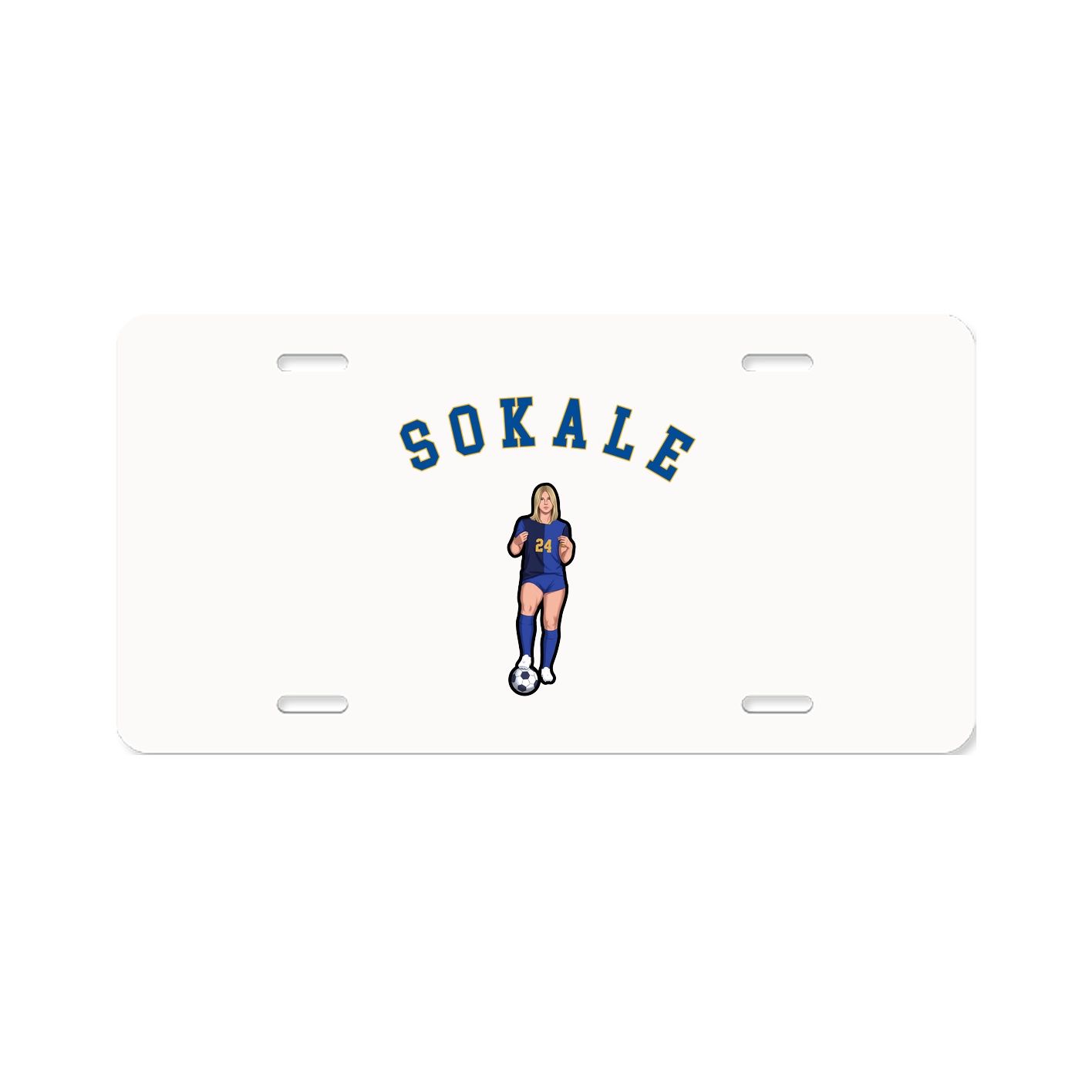 License Plate — Shirsey Arch in Classic