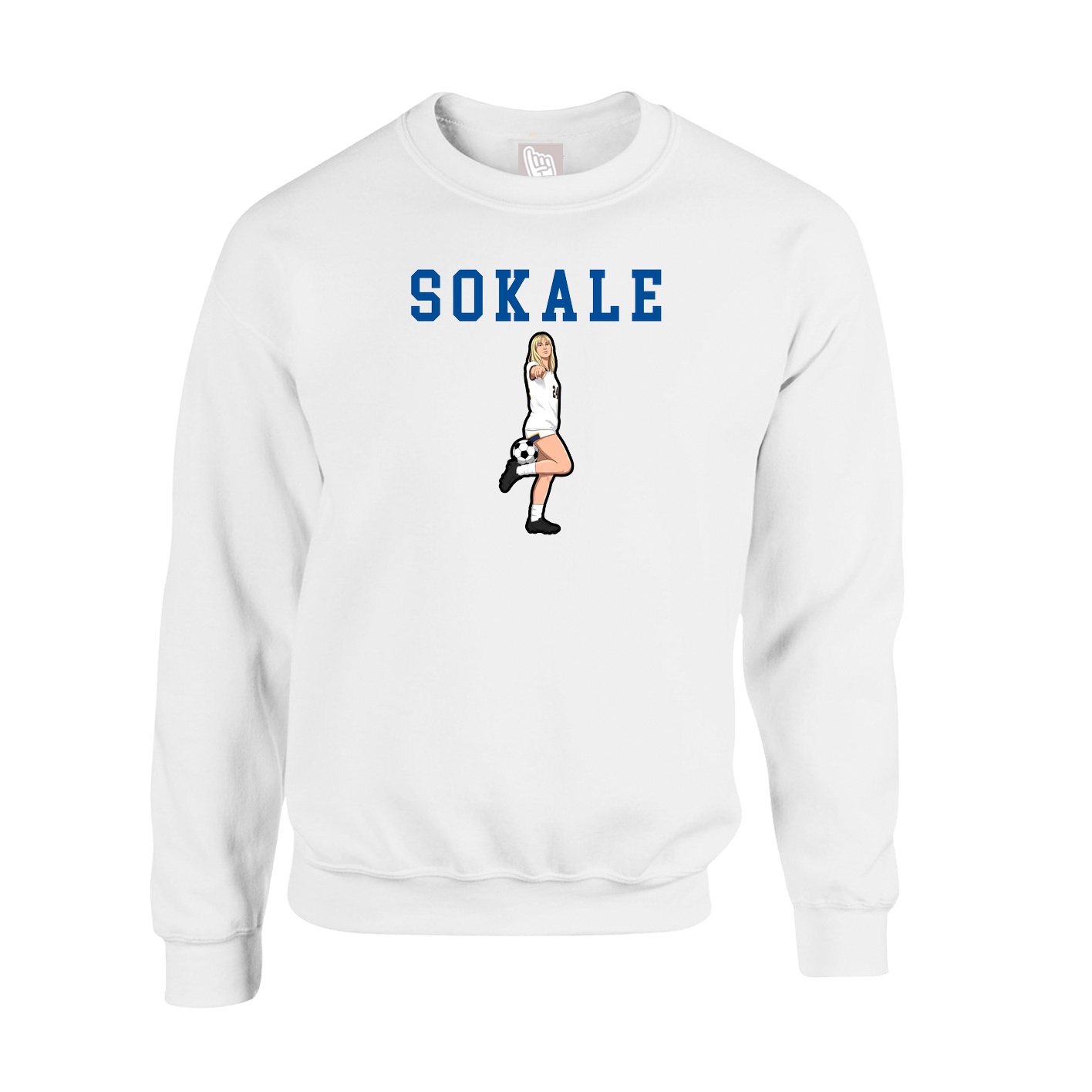 Fleece Crew — Shirsey in White