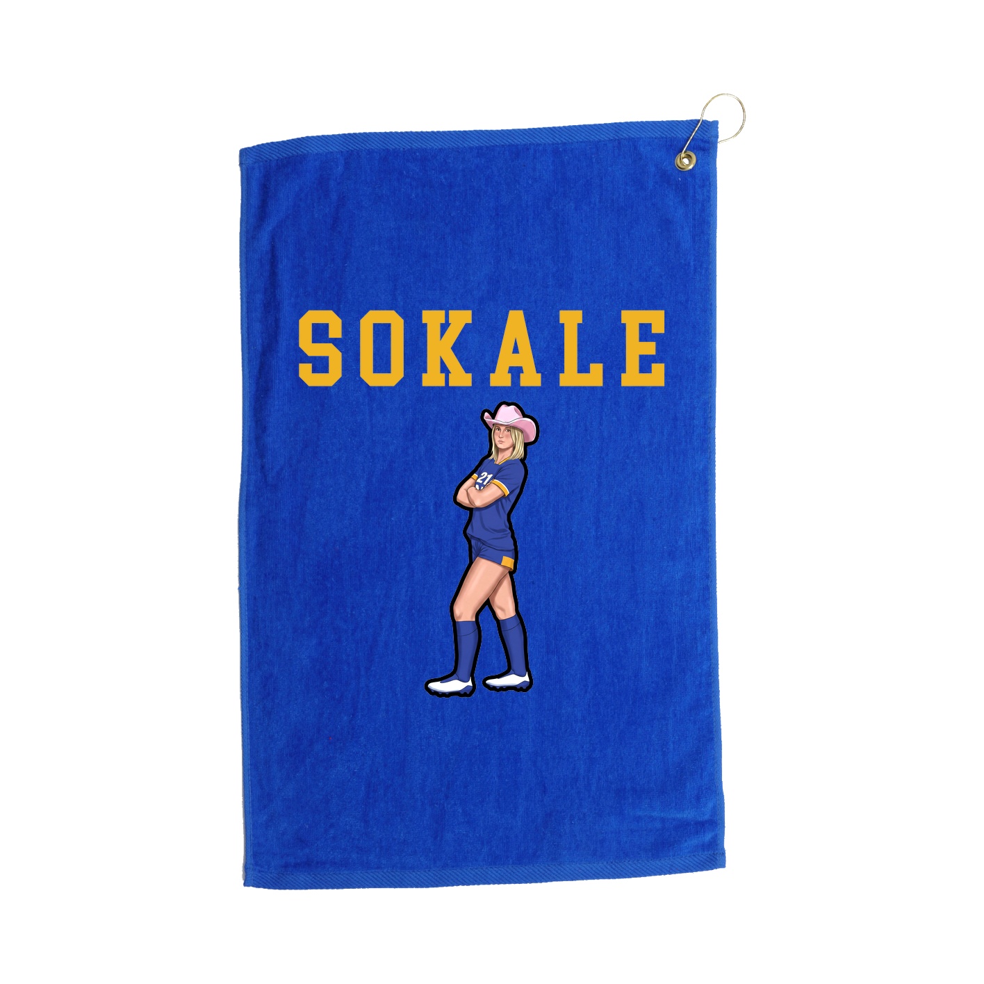 Golf Towel — Shirsey in Royal