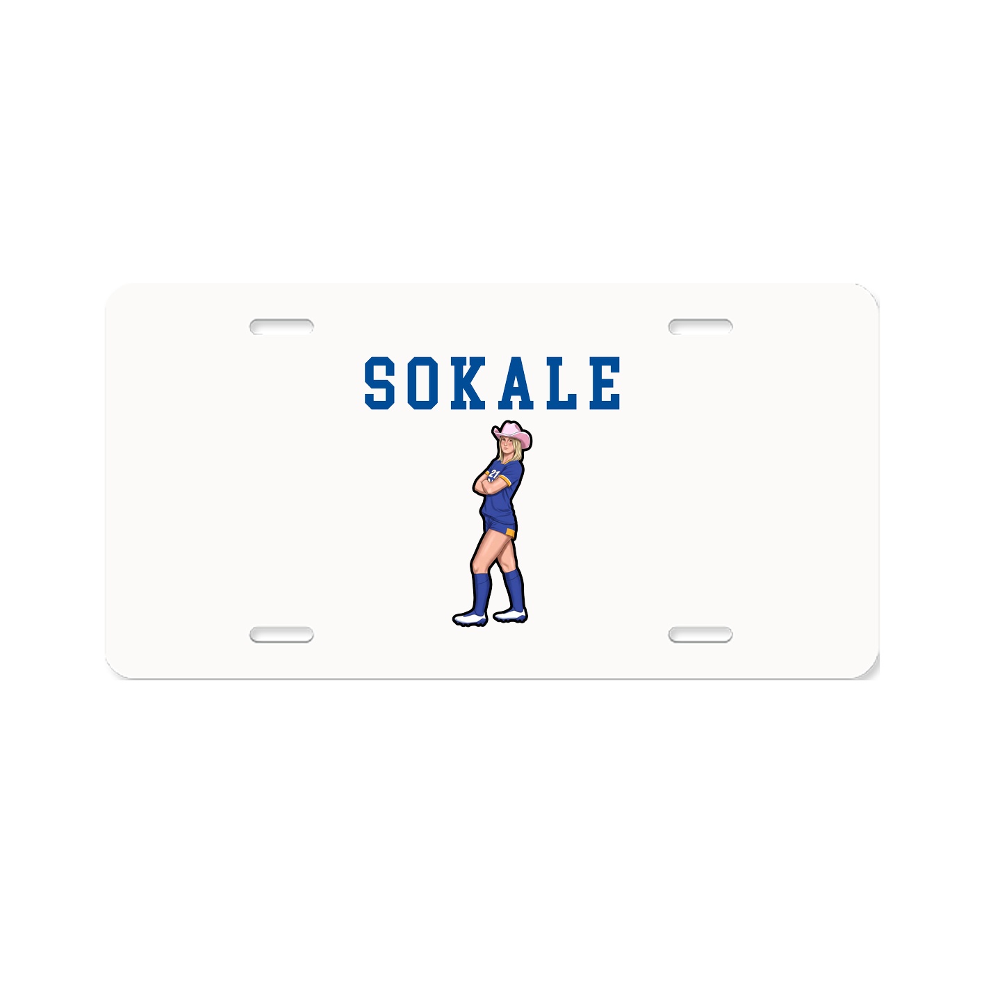 License Plate — Shirsey in Classic